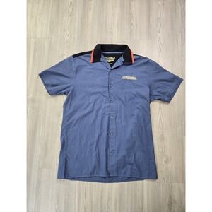 Fast‎ & Furious Embroidered Button Down Shirt Mens Size XL Universal Studios